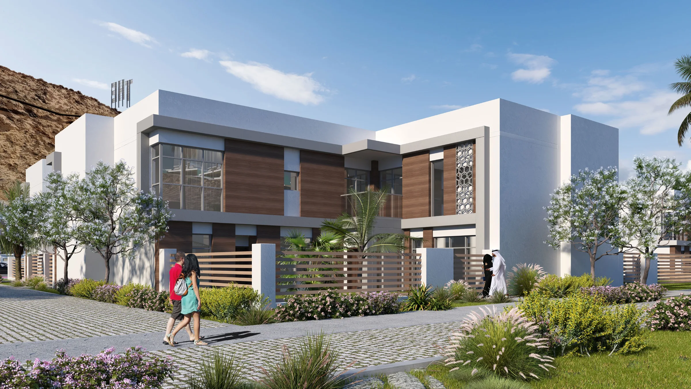 West District: 4 Bedroom Courtyard Villa, The Sustainable City Yiti