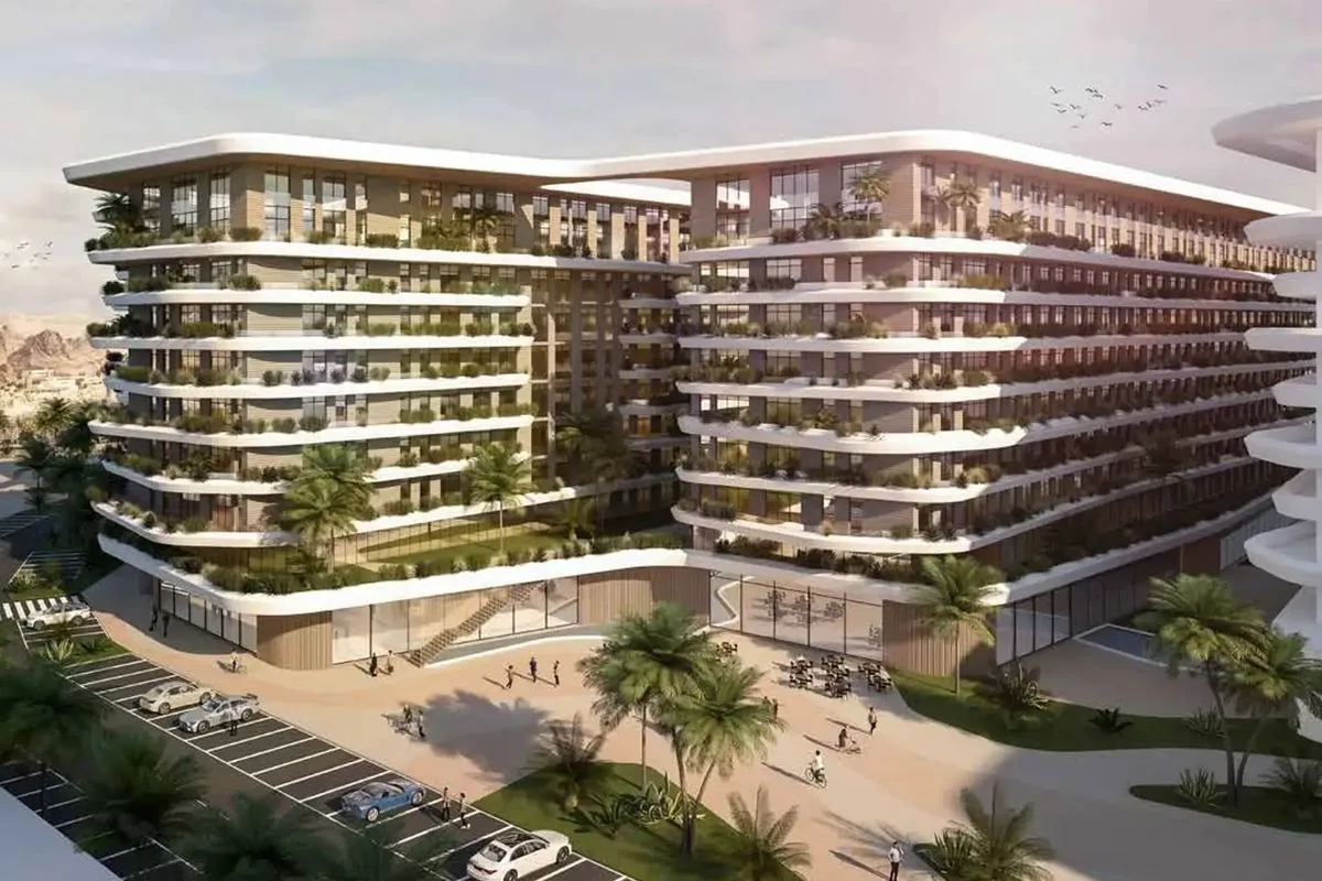 Uptown Muscat later phases, hotel, boulevard and park